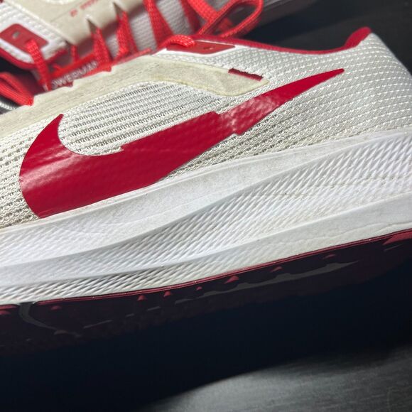 Nike Pegasus 40 Bowerman Track Club Running Shoes Men's US 9.5 White Red - Picture 9 of 15